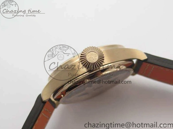 MIROTIME 0510 Popular Big Pilot Real PR IW502706 RG YLF 1:1 Best Edition Brown Dial On Calfskin Strap A 7223